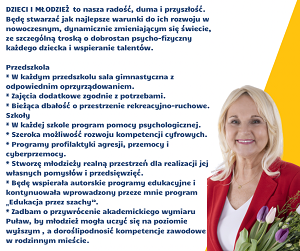 Program wyborczy KWW Ewy Wójcik WybieraMY Puławy